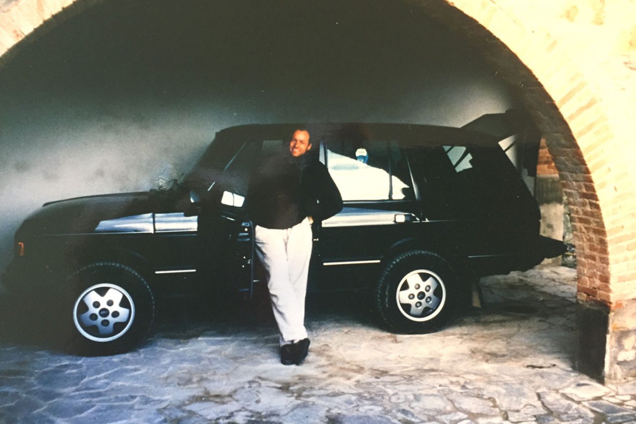 First Range Rover pride in the 90s