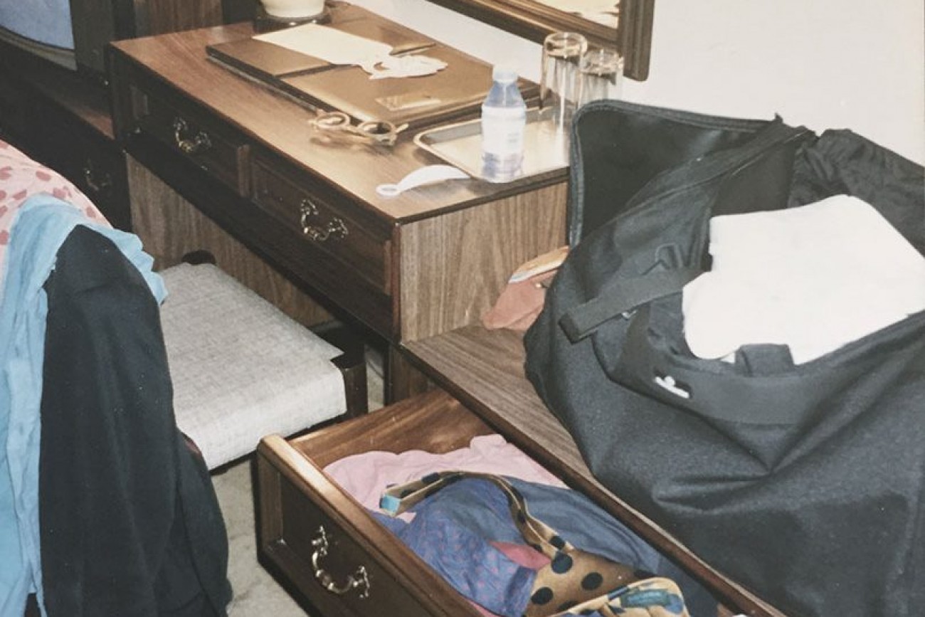 Living out of my suitcase