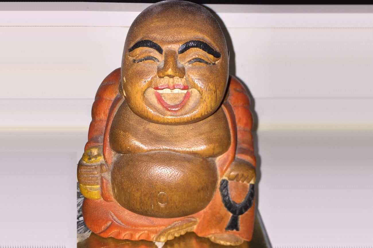 Always with me: my laughing Buddha