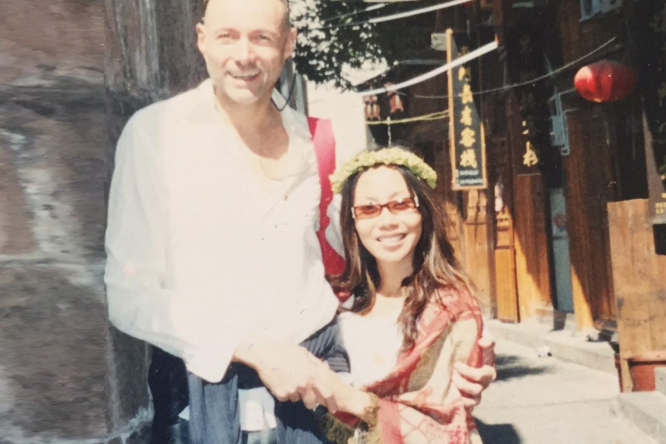 Me and my wife in Hu Nan Province